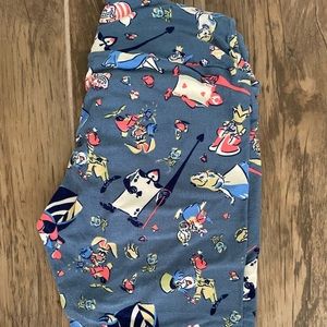 LuLaRoe Alice in Wonderland Leggings
